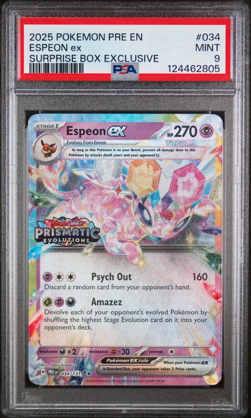 PSA Card Front