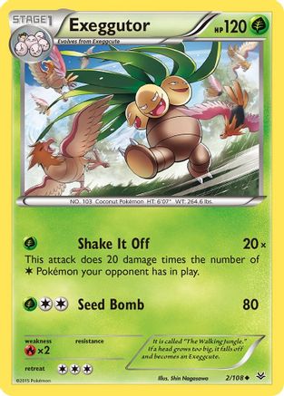 Exeggutor (2/108) - XY  Roaring Skies Reverse Holofoil