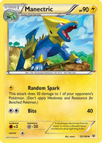 Manectric (25/108) - XY  Roaring Skies Reverse Holofoil