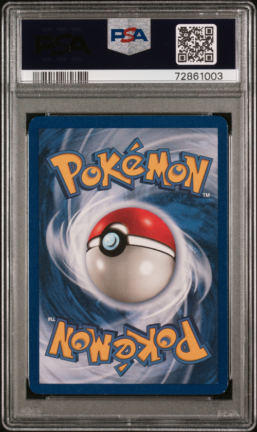 PSA Card Back