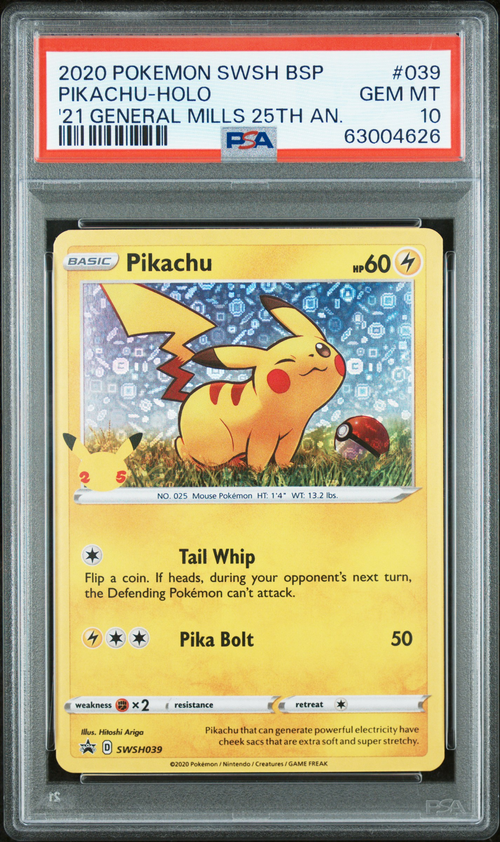 PSA Card Front