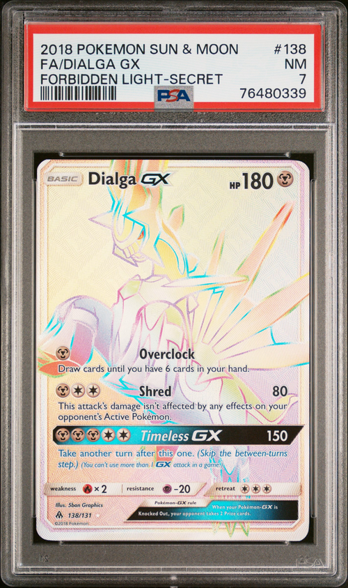 PSA Card Front
