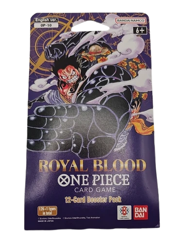 One Piece OP-10 Royal Blood Sleeved Booster Pack