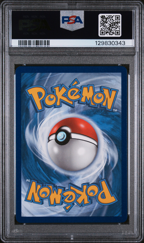 PSA Card Back