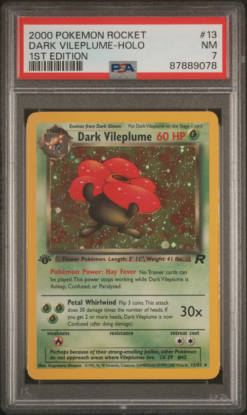 PSA Card Front