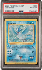 PSA 10 ARTICUNO CLB EN