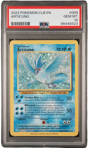 PSA 10 ARTICUNO CLB EN