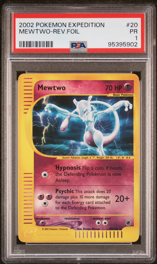PSA Card Front