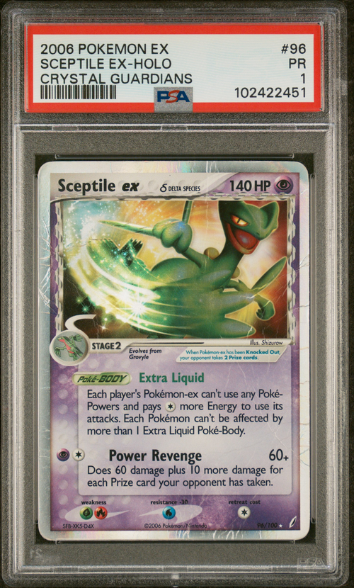 PSA Card Front