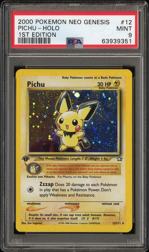 PSA Card Front