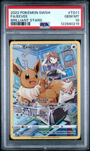 PSA 10 FA/EEVEE BRILLIANT STARS