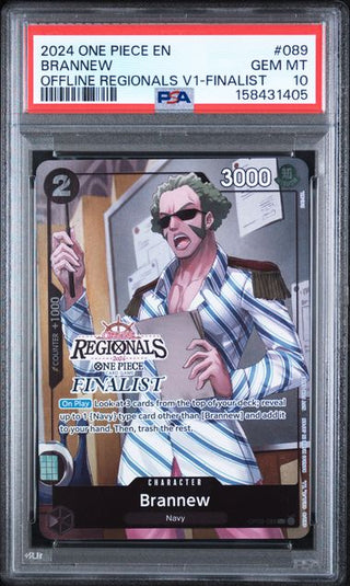 PSA 10 BRANNEW OFFLINE REGIONALS V1-FINALIST