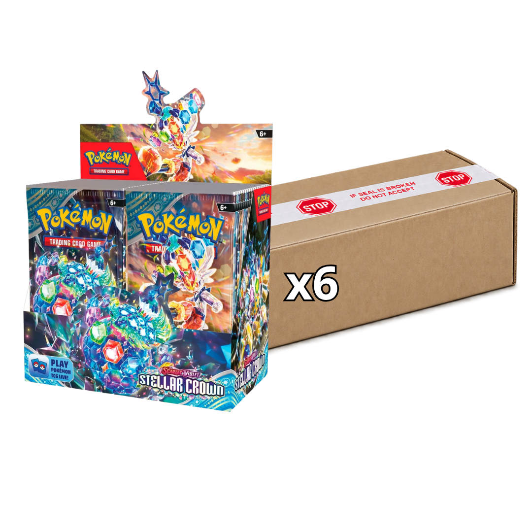 Sealed Case Stellar Crown Booster Boxes SV07