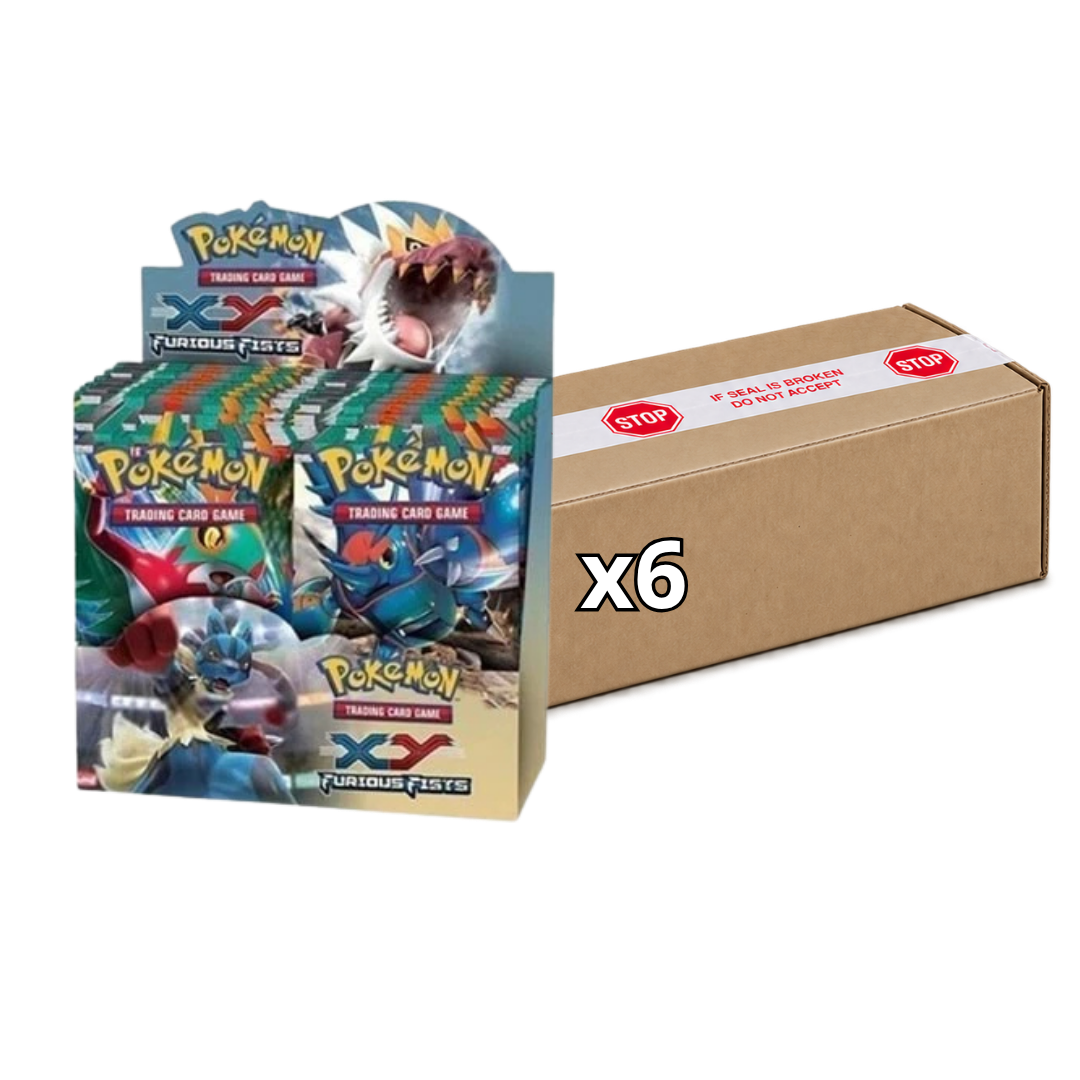 Sealed Case Furious Fists Booster Boxes XY3