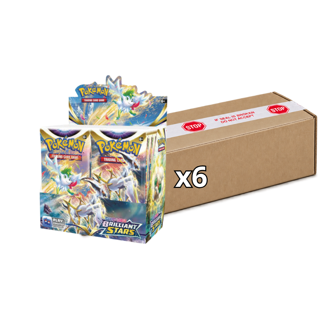 Sealed Case Brilliant Stars Booster Boxes SWSH9