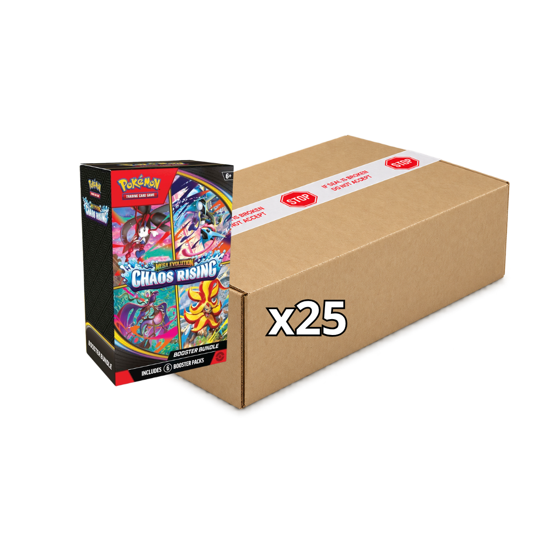 Sealed Case Chaos Rising Booster Bundles ME04