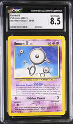 CGC 8.5 UNOWN B NEO REVELATION