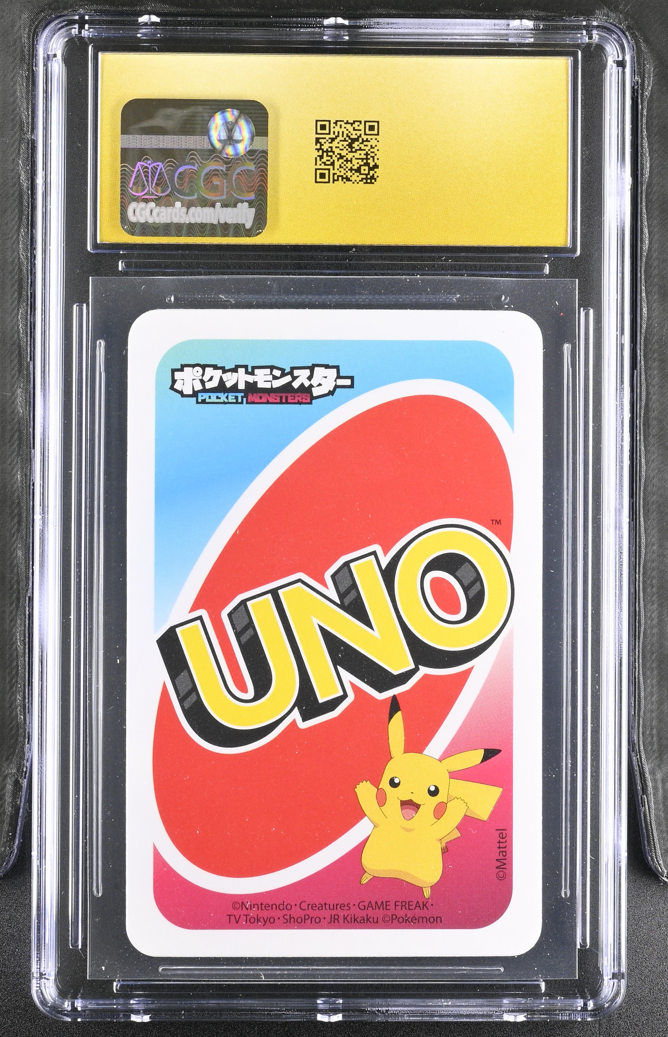 CGC PRISTINE 10 Mewtwo Pokemon Pocket UNO Blue 9
