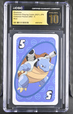 CGC PRISTINE 10 Blastoise #5 Pokemon Pocket UNO