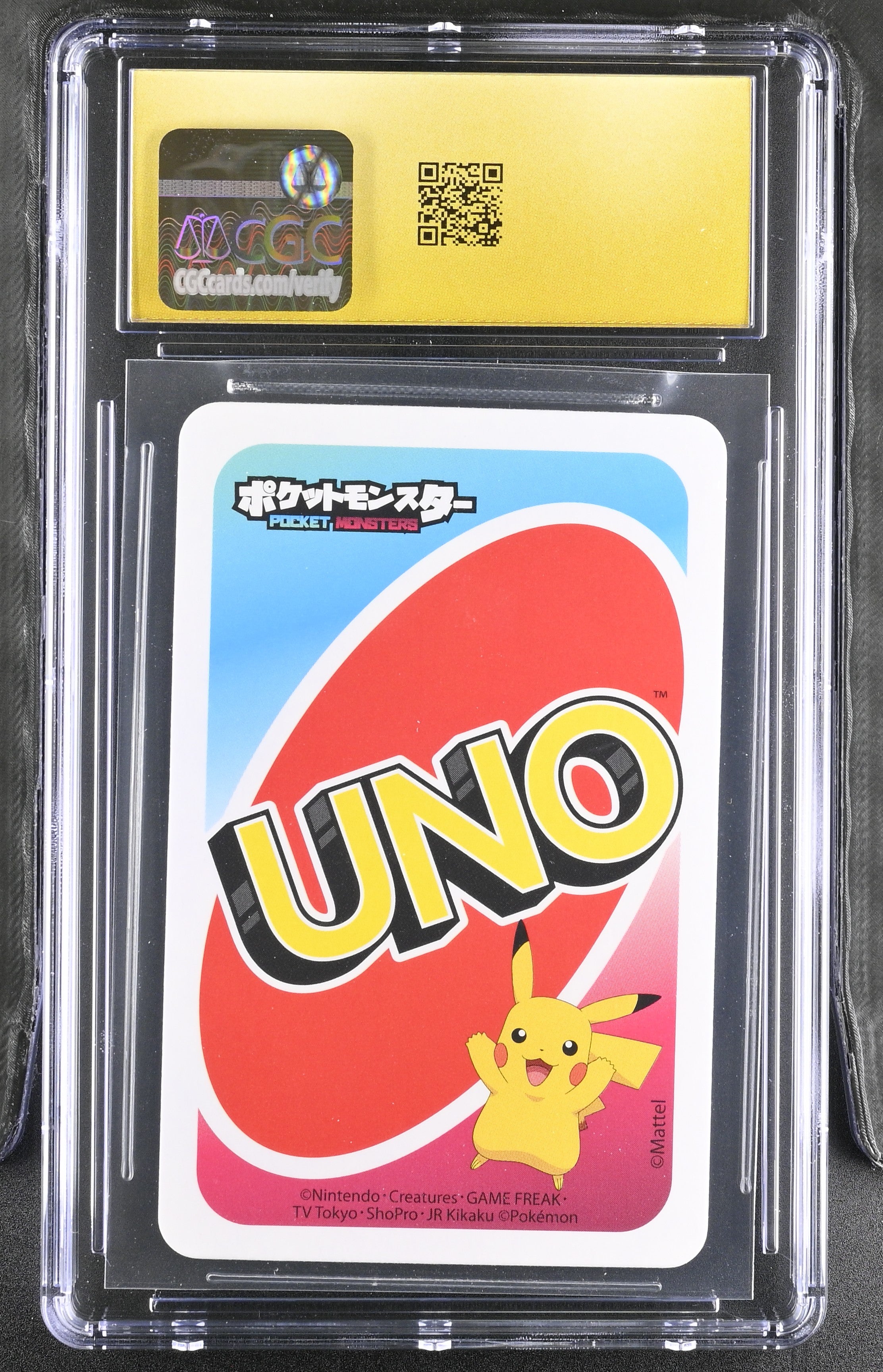 CGC PRISTINE 10 Mewtwo Pokemon Pocket Uno Green 9