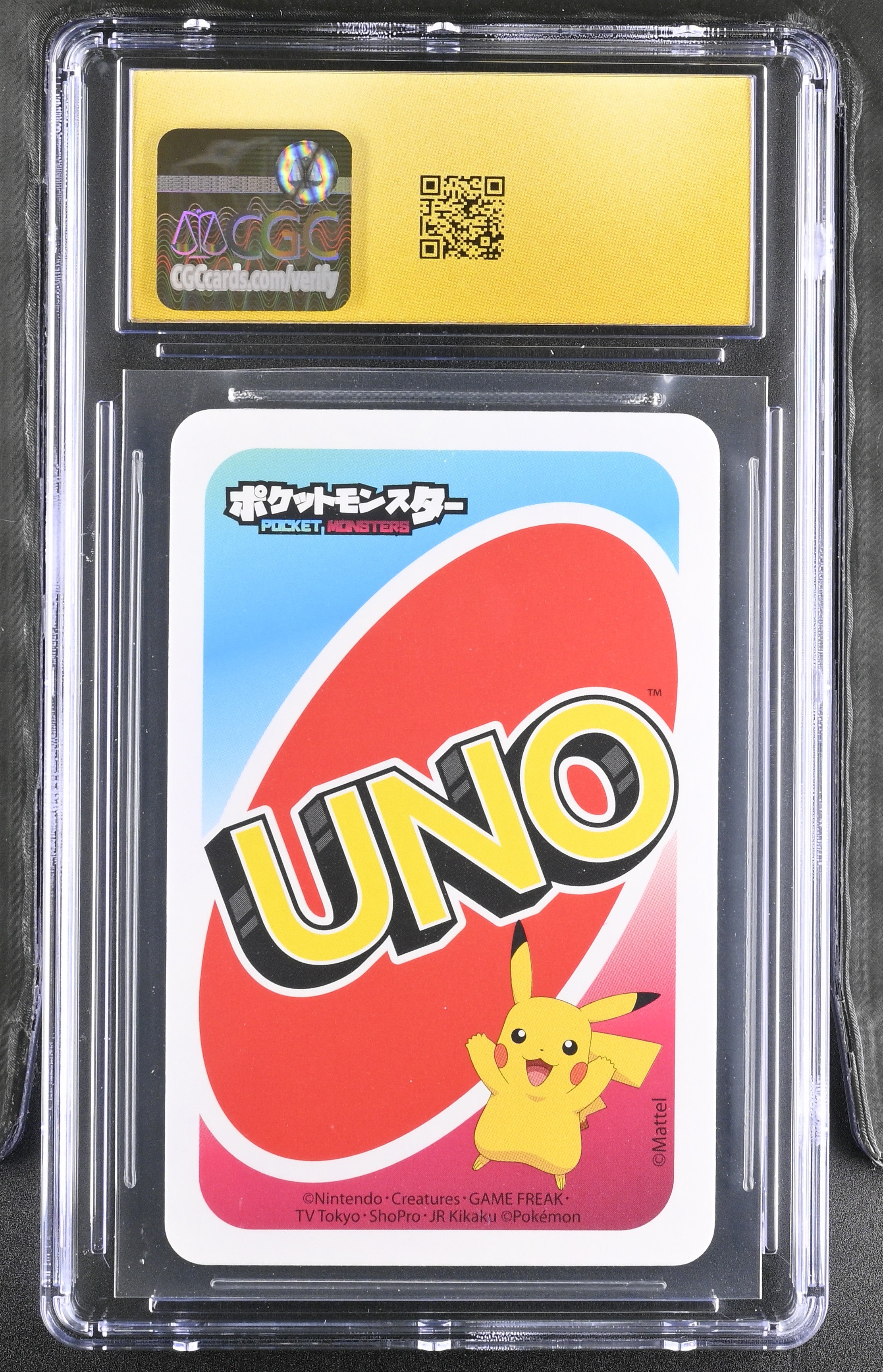 CGC PRISTINE 10 Mewtwo Pokemon Pocket UNO Red 9