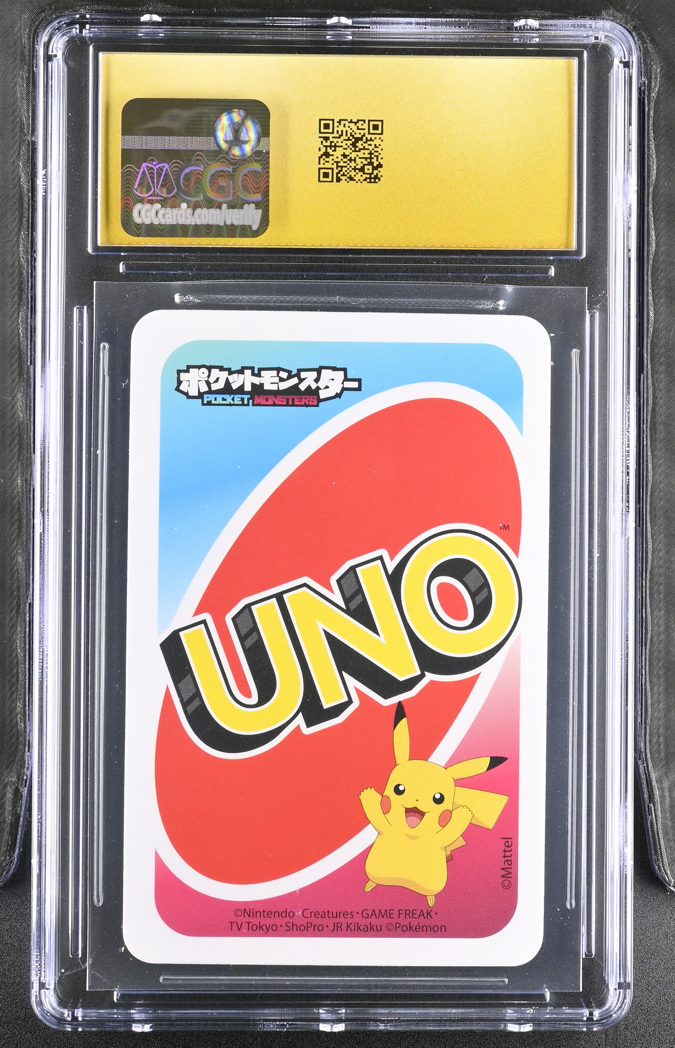 CGC PRISTINE 10 Unown Pokemon Pocket UNO #Skip Red
