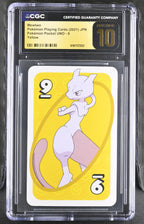 CGC PRISTINE 10 Mewtwo Pokemon Pocket Uno Yellow 9