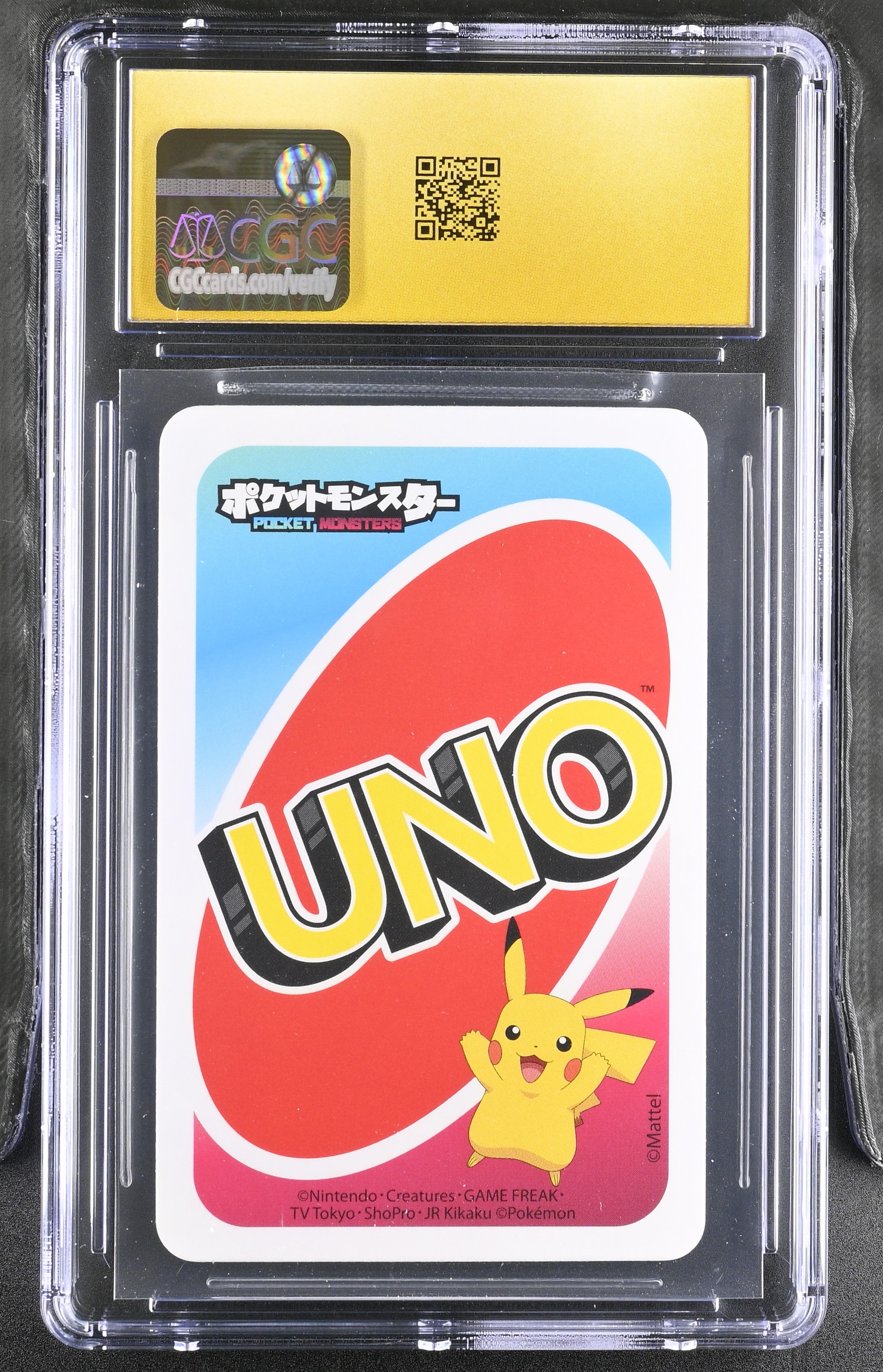 CGC PRISTINE 10 Mewtwo Pokemon Pocket Uno Yellow 9