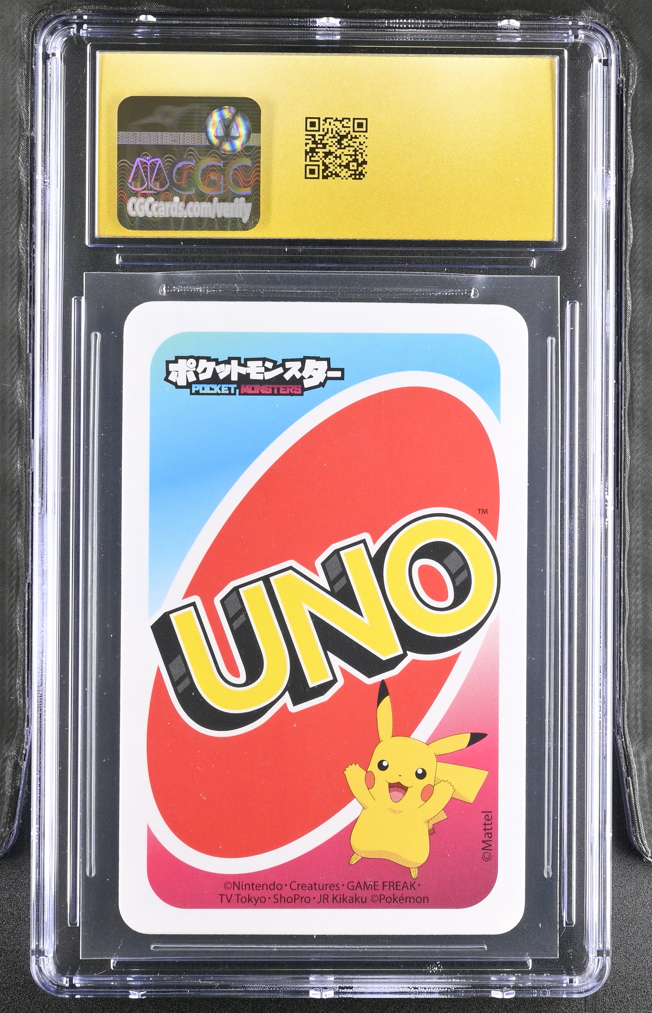 CGC PRISTINE 10 Pikachu #0 Pokemon Pocket UNO