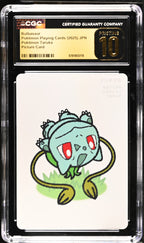 CGC PRISTINE 10 Bulbasaur Pokémon Taruka