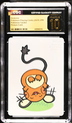 CGC PRISTINE 10 Dedenne Pokémon Taruka