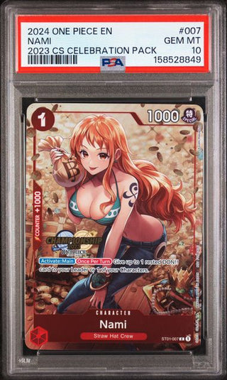 PSA 10 NAMI CHAMPIONSHIP 2023 CELEBRATION PACK