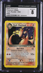CGC 8 Dark Charizard Team Rocket Unlimited