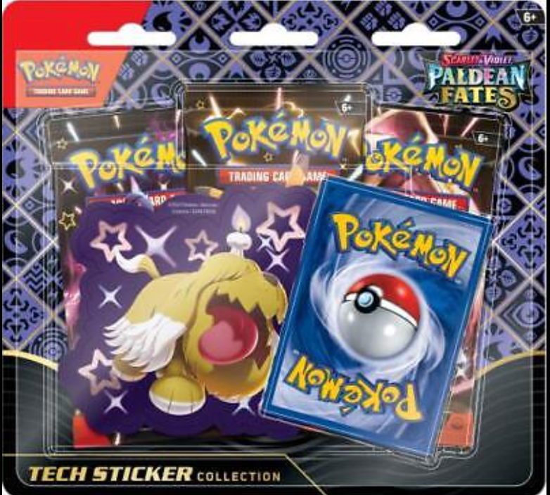 Paldean Fates Greavard 3-Pack Blister