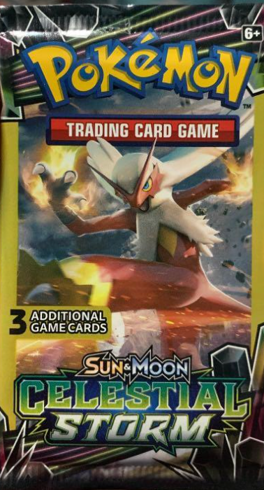 Celestial Storm Sampling Pack 3 Cards