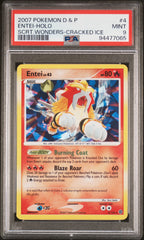 PSA 9Entei #4/132 Secret Wonders