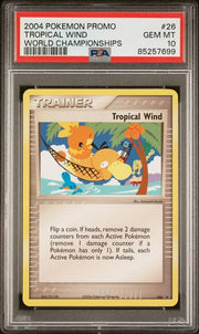 PSA 10 TROPICAL WIND WORLD CHAMPIONSHIPS