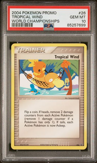PSA 10 TROPICAL WIND WORLD CHAMPIONSHIPS