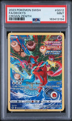PSA 9 DEOXYS CROWN ZENITH