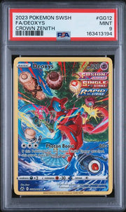 PSA 9 DEOXYS CROWN ZENITH