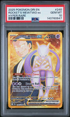 PSA 10 MEWTWO ex HYPER RARE DESTINED RIVALS