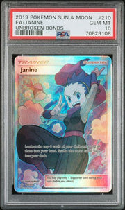 PSA 10 FA/JANINE UNBROKEN BONDS