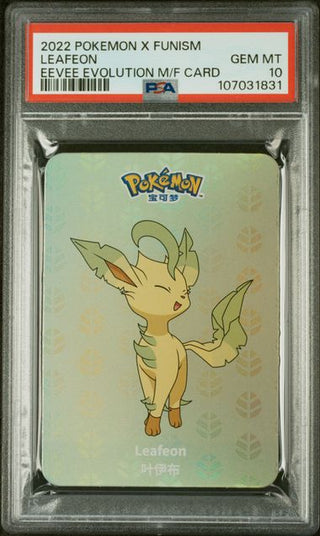 PSA 10 LEAFEON POKEMON X FUNISM