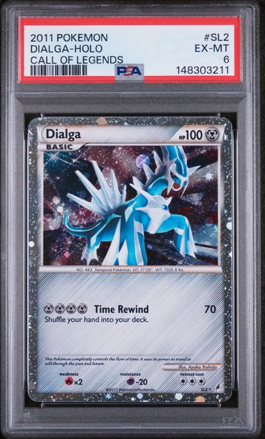 PSA 6 DIALGA-HOLO CALL OF LEGENDS