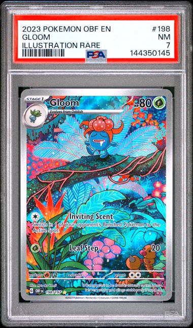 PSA 7 GLOOM OBSIDIAN FLAMES