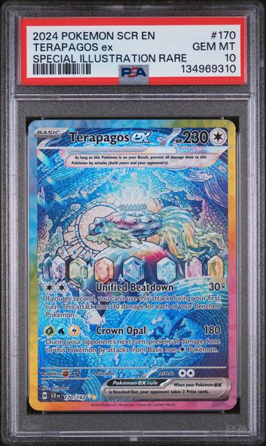 PSA 10 TERAPAGOS EX