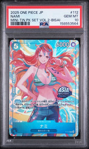 PSA 10 JAPANESE NAMI MINI-TIN PK SET VOL.2-BISAI