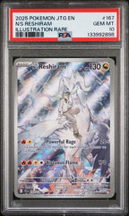 PSA 10 N'S RESHIRAM ILLUSTRATION RARE