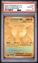 PSA 10 MEGA CHARIZARD X PHANTASMAL FLAMES