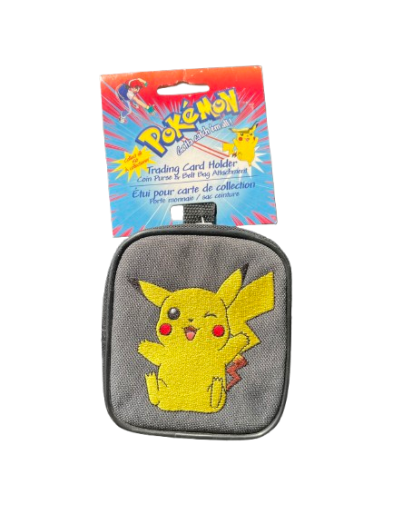Pikachu Trading Card Holder Coin Purse & Belt Bag Attachment
